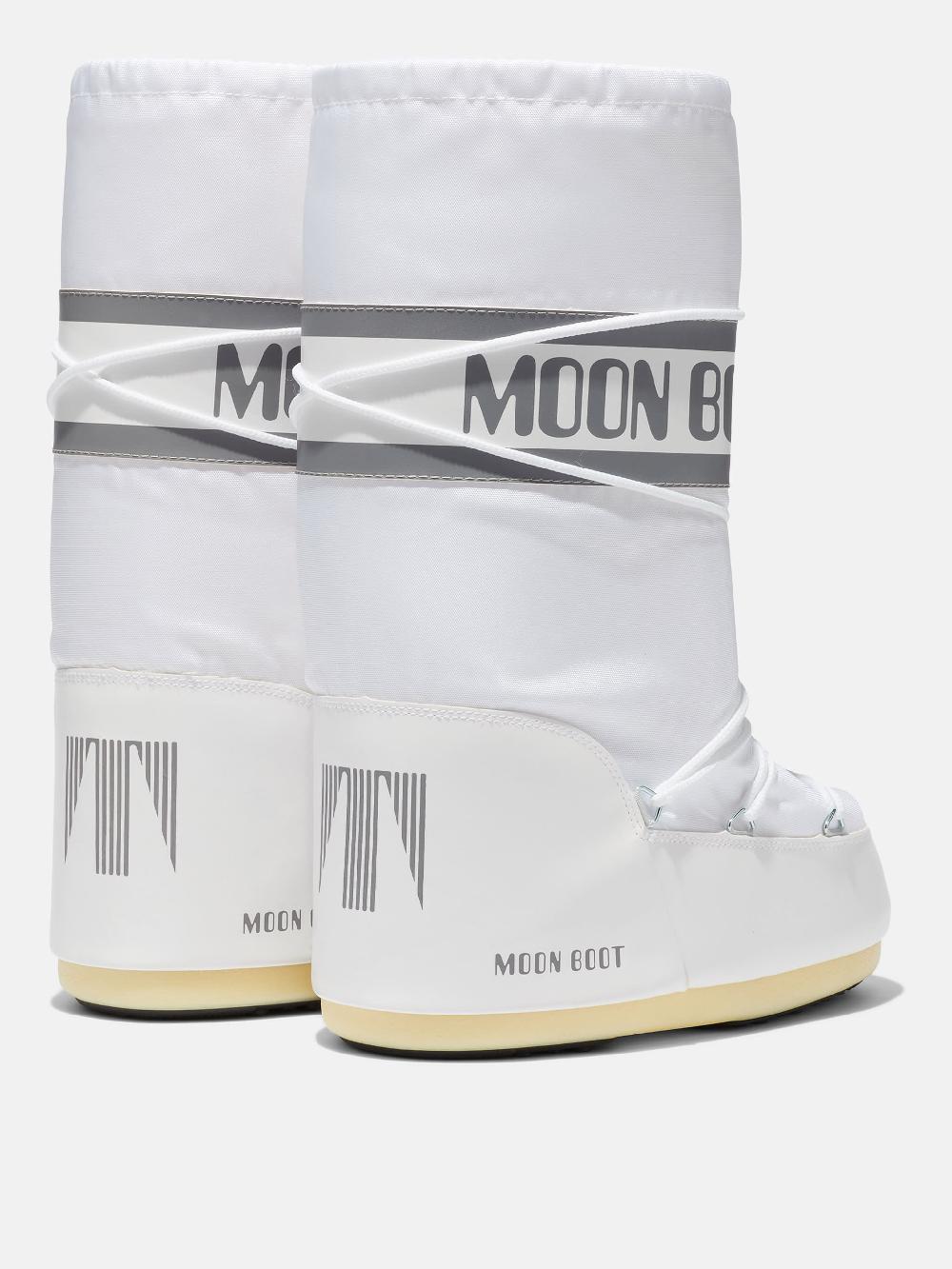Moon Boot ICON BIANCO IN NYLON Saldi