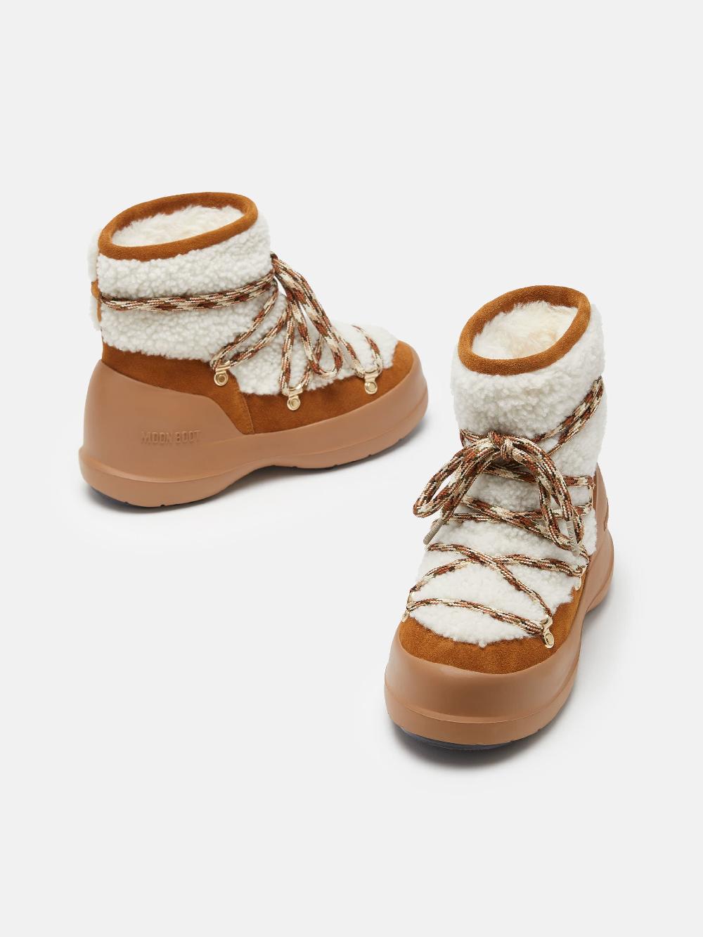 Moon Boot STIVALE LUNA NOCCIOLA IN SHEARLING Hotsell