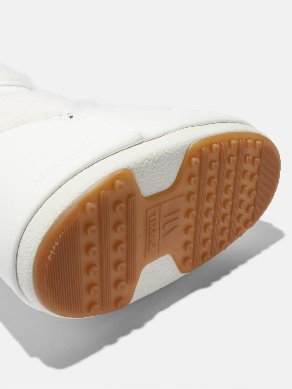 Moon Boot ICON BIANCO IN ECOPELLICCIA Vendita Calda
