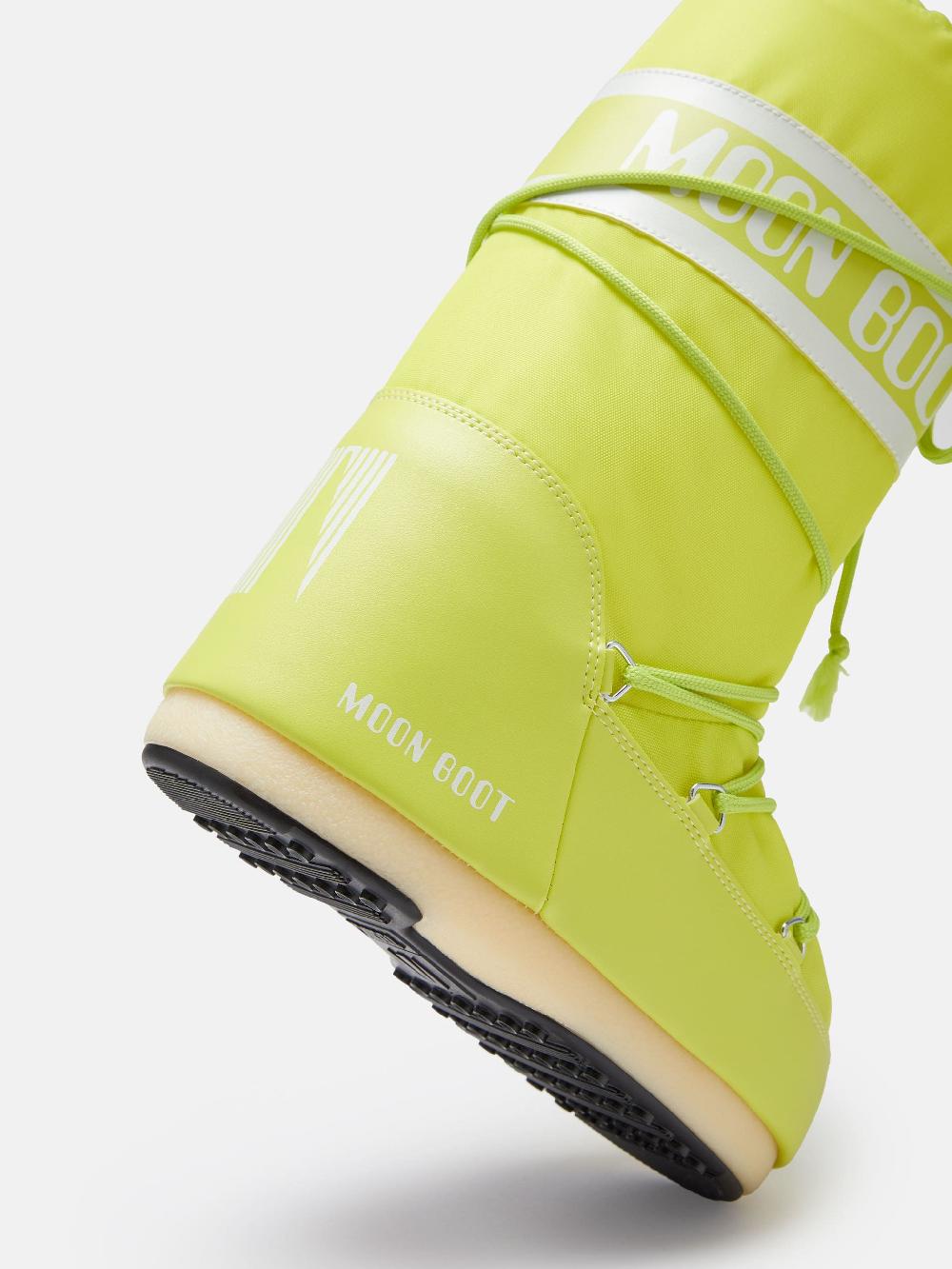 Moon Boot ICON NYLON VERDE LIME Saldi Di Fabbrica
