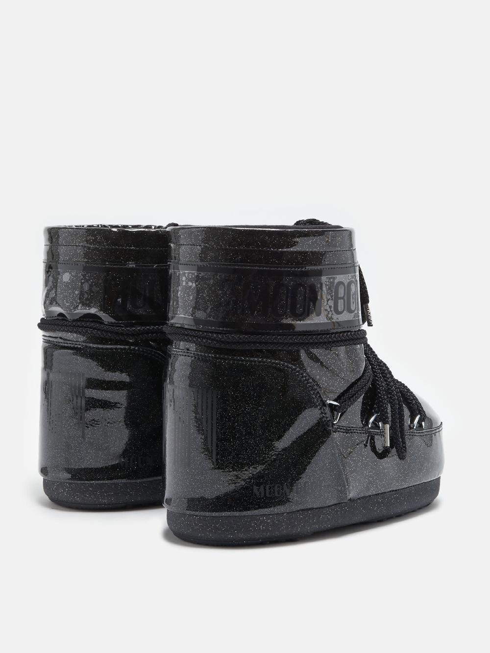 Moon Boot ICON LOW GLITTER NERO Italy