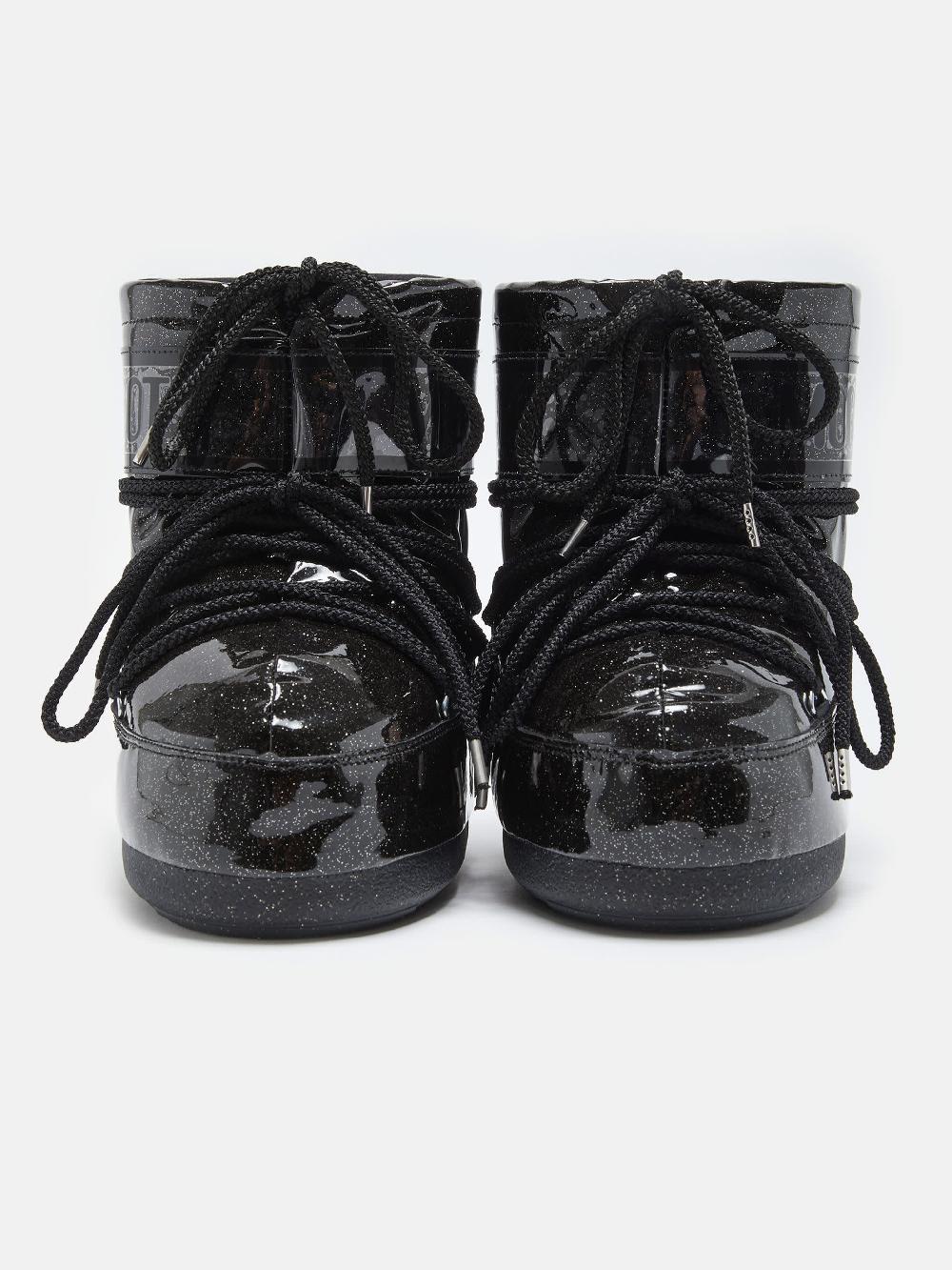 Moon Boot ICON LOW GLITTER NERO Italy