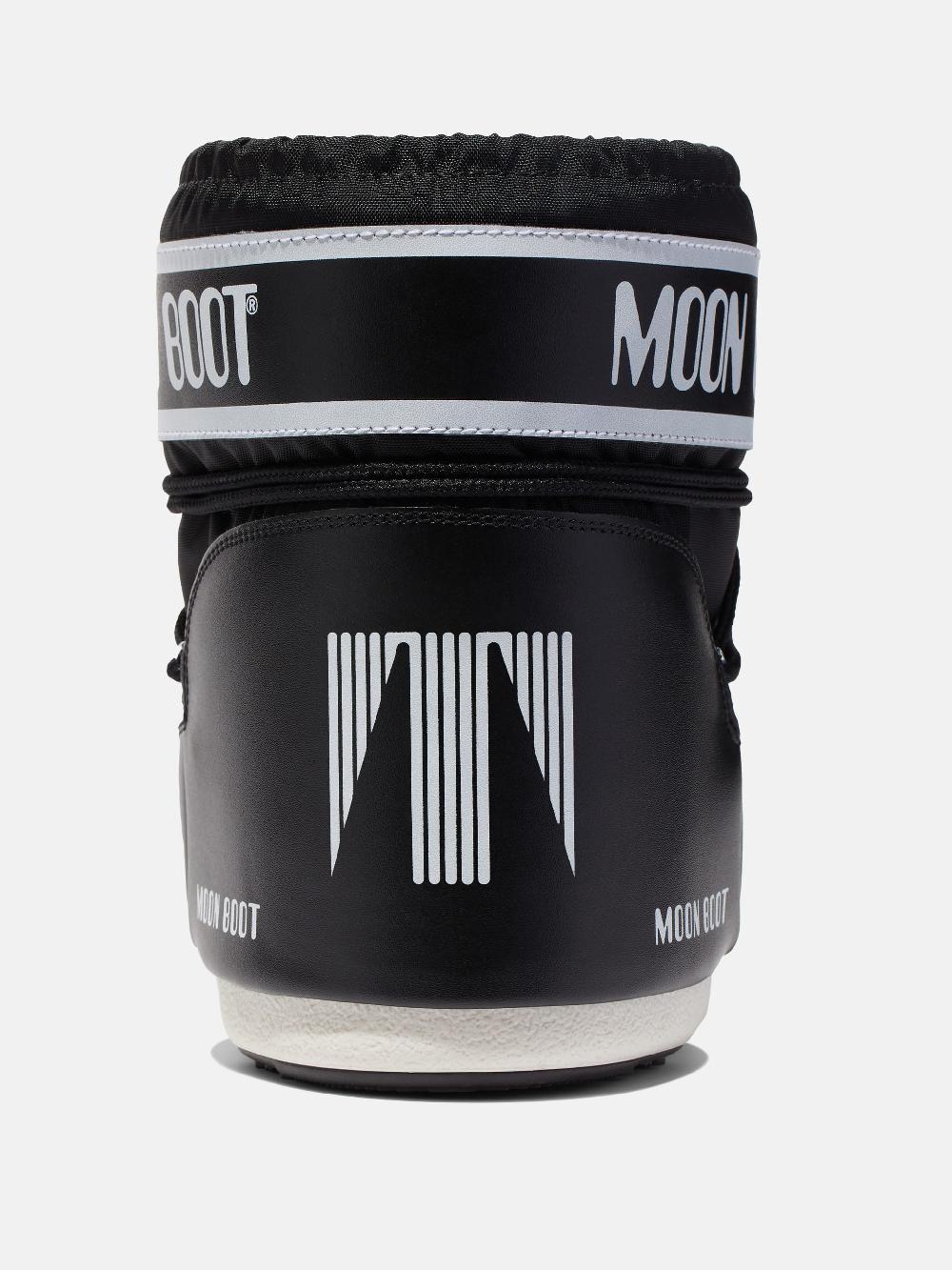 Moon Boot ICON LOW NERO IN NYLON Pezzi Unici