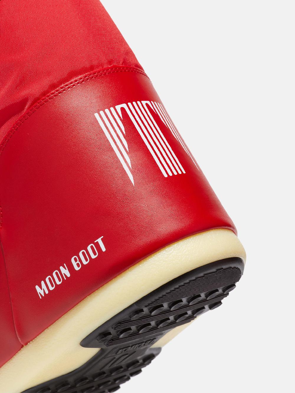 Moon Boot ICON ROSSO IN NYLON Qualità Garantita