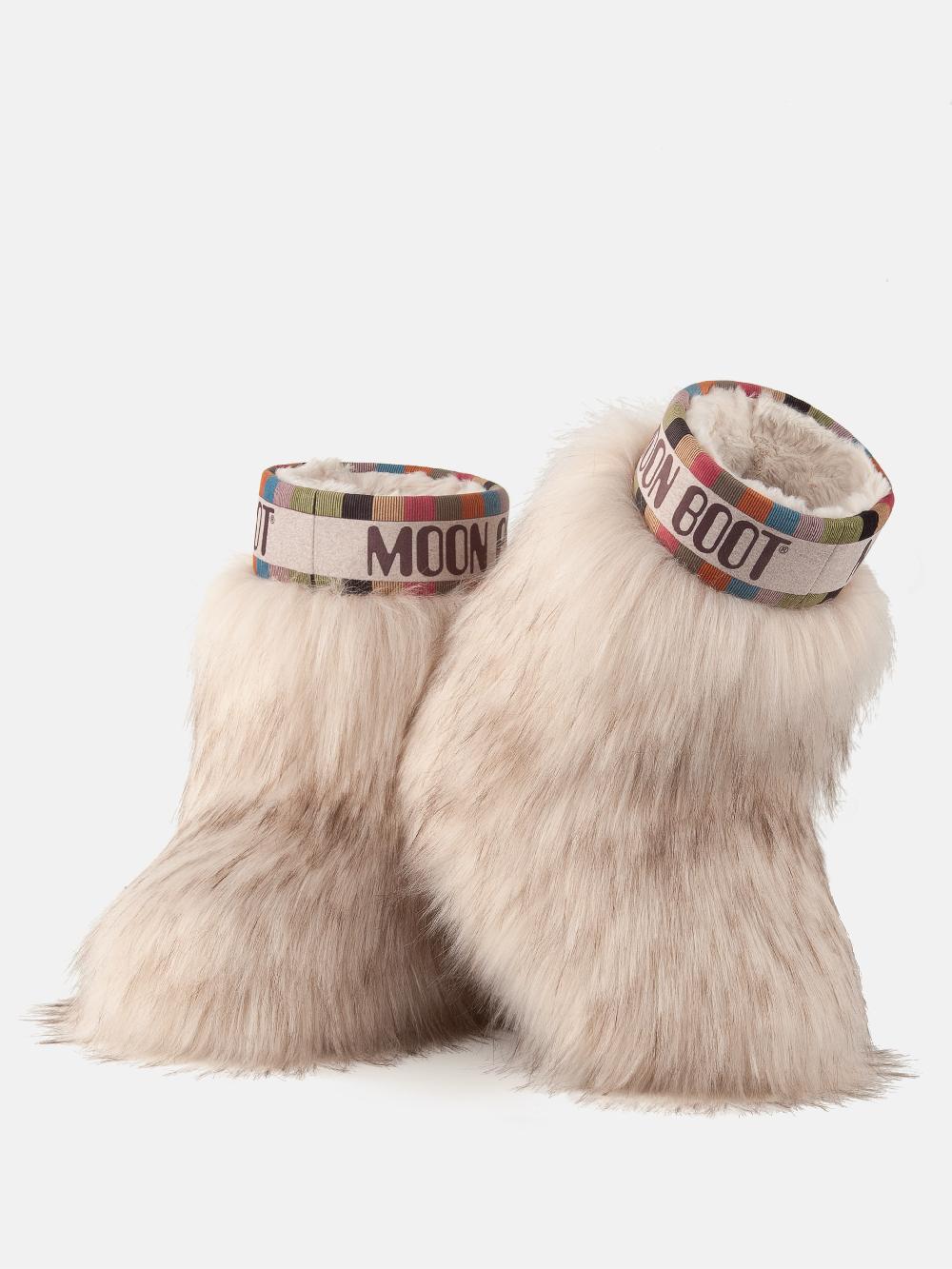 Moon Boot ICON YETI MID BEIGE In Vendita