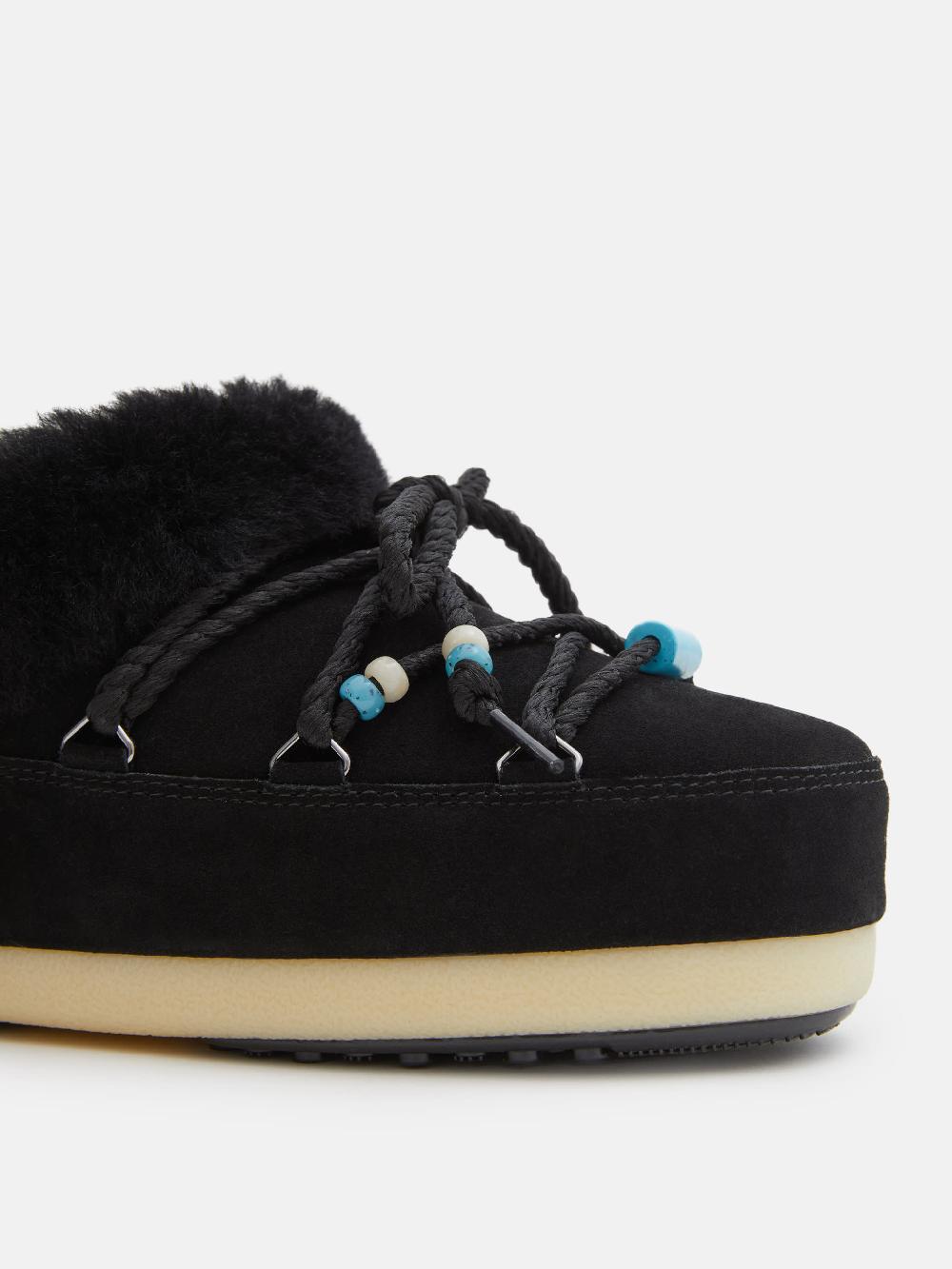 Moon Boot MB EVX MULE SUEDE BEADS Vendita Calda