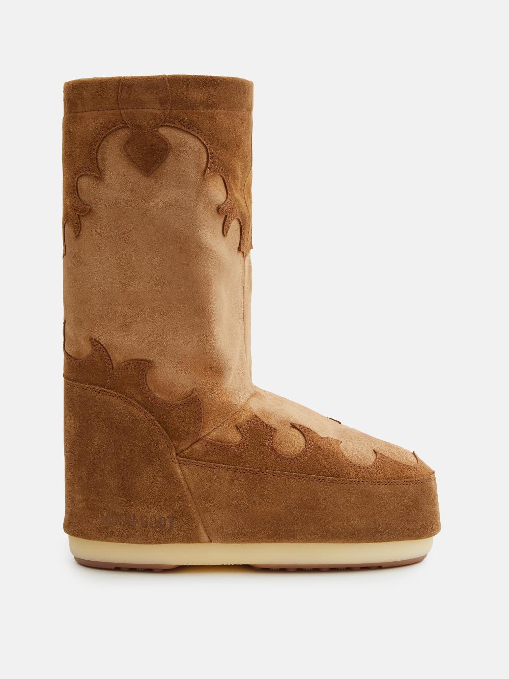 Moon Boot MB ICON SUEDE EMBROIDERY