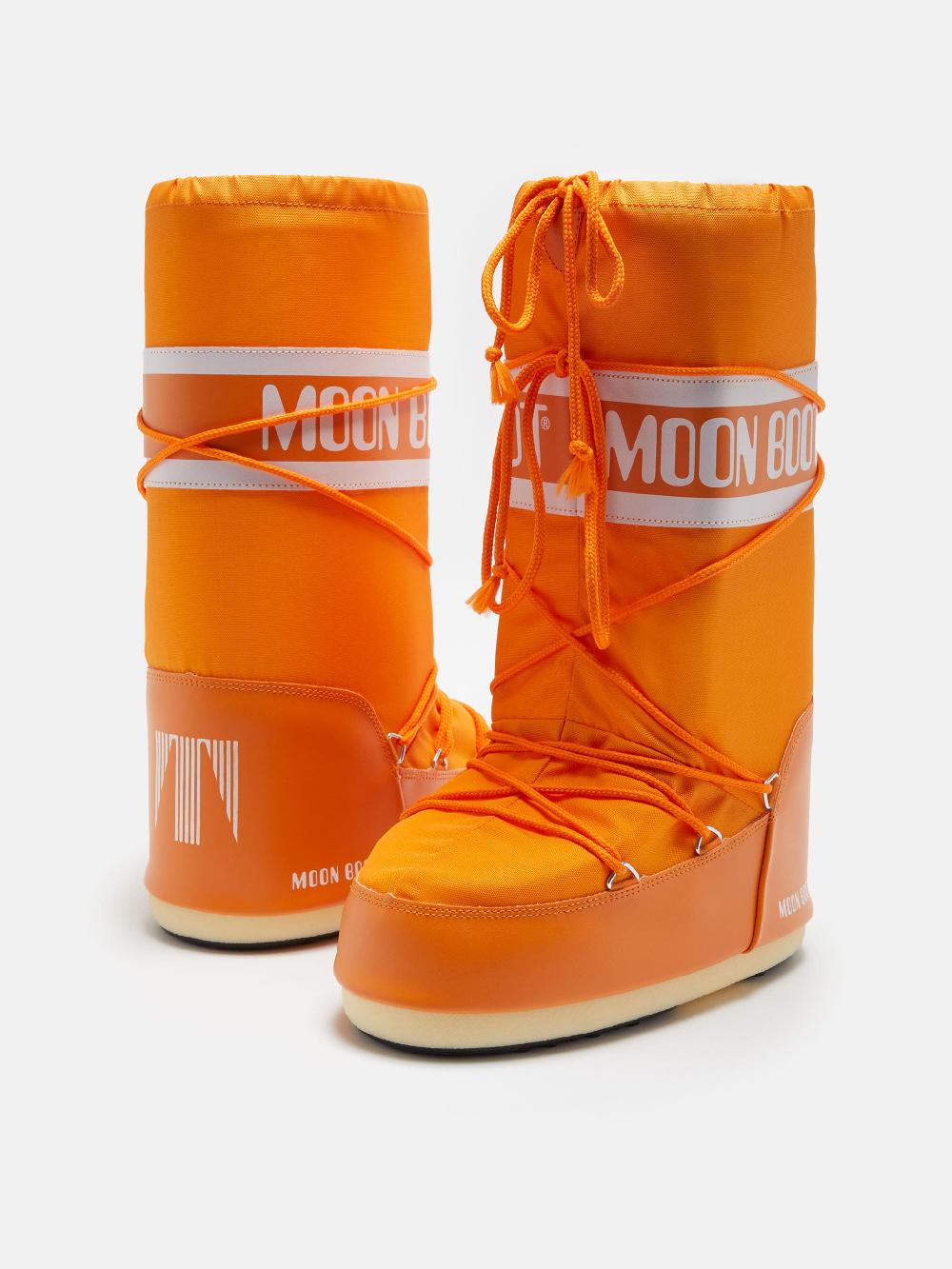 Moon Boot ICON NYLON ARANCIONE Italy