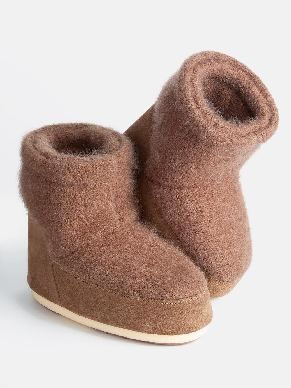 Moon Boot Icon Low No Lace Marrone Moon Boot + Jacquemus Italia