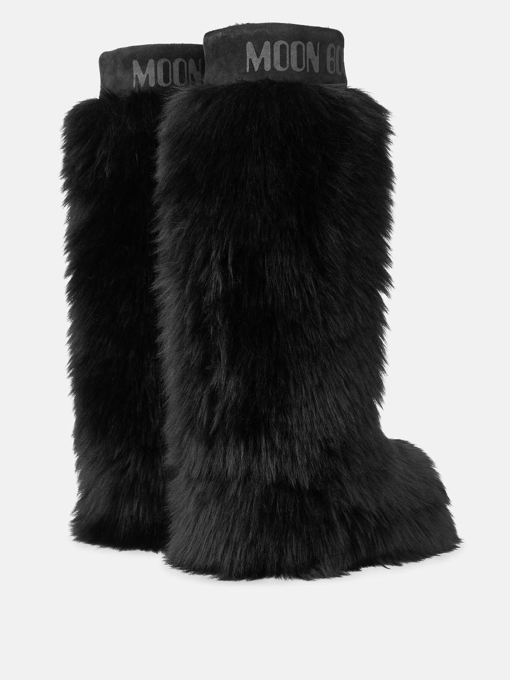 Moon Boot ICON YETI EXTRA NERO In Linea