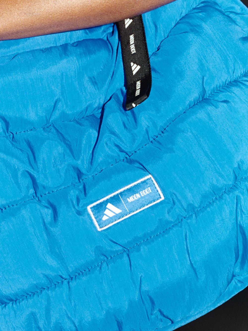 Moon Boot Borsa shopper blu con design imbottito adidas x Moon Boot Vendita