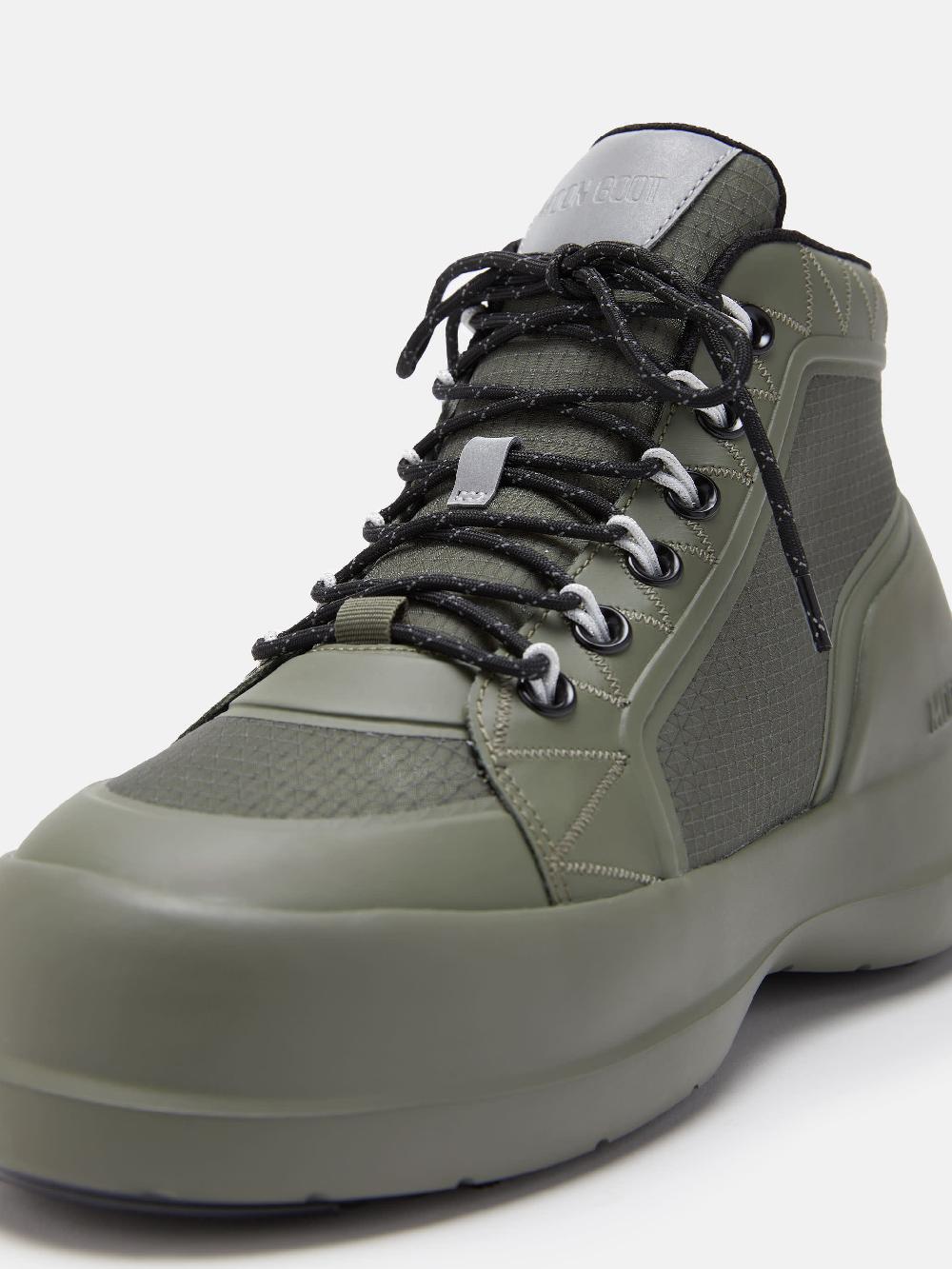 Moon Boot LUNA TREK MID NYLON KAKI Promozione