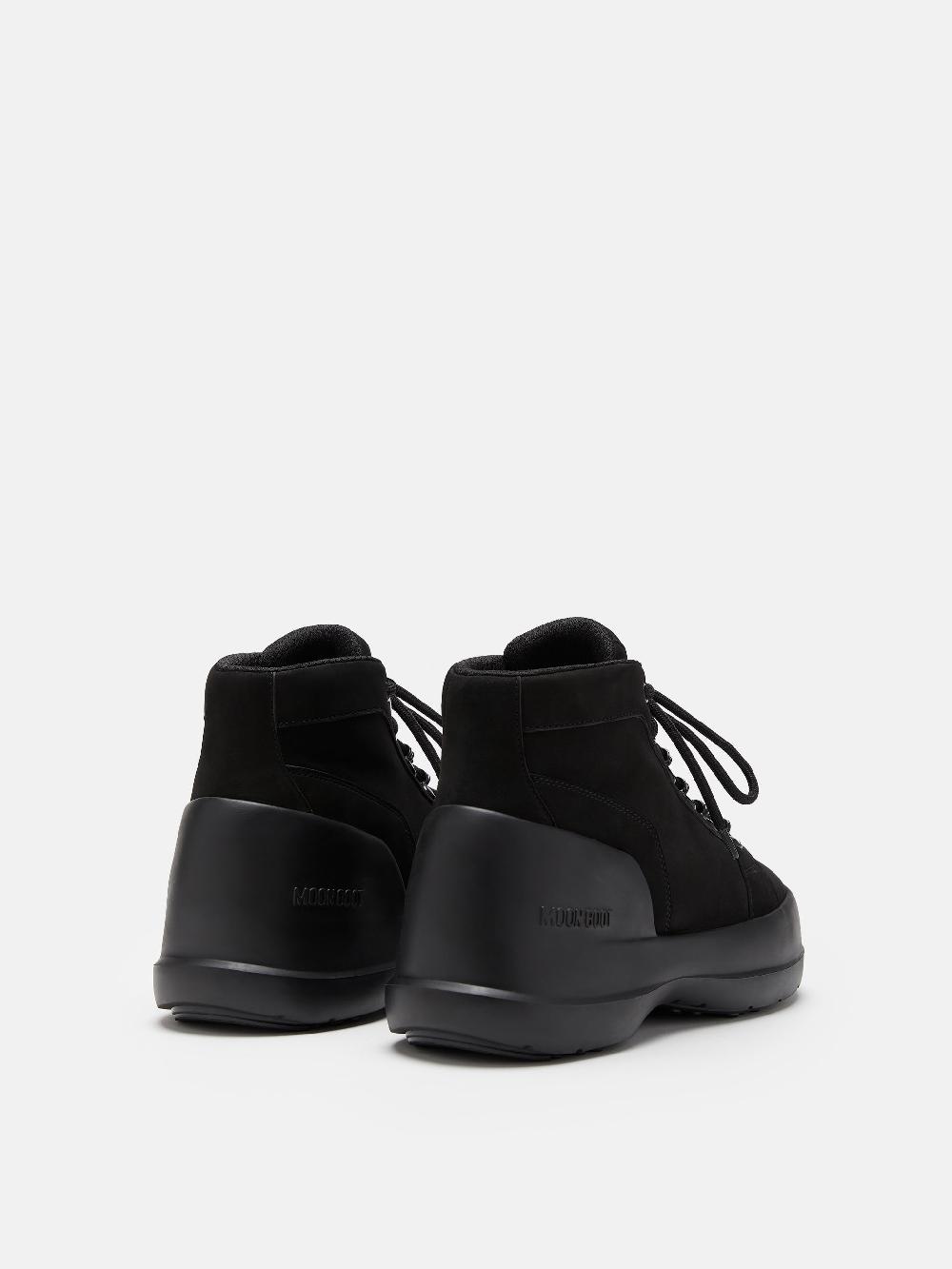 Moon Boot LUNA TREK MID NUBUCK NERO Pezzi Unici