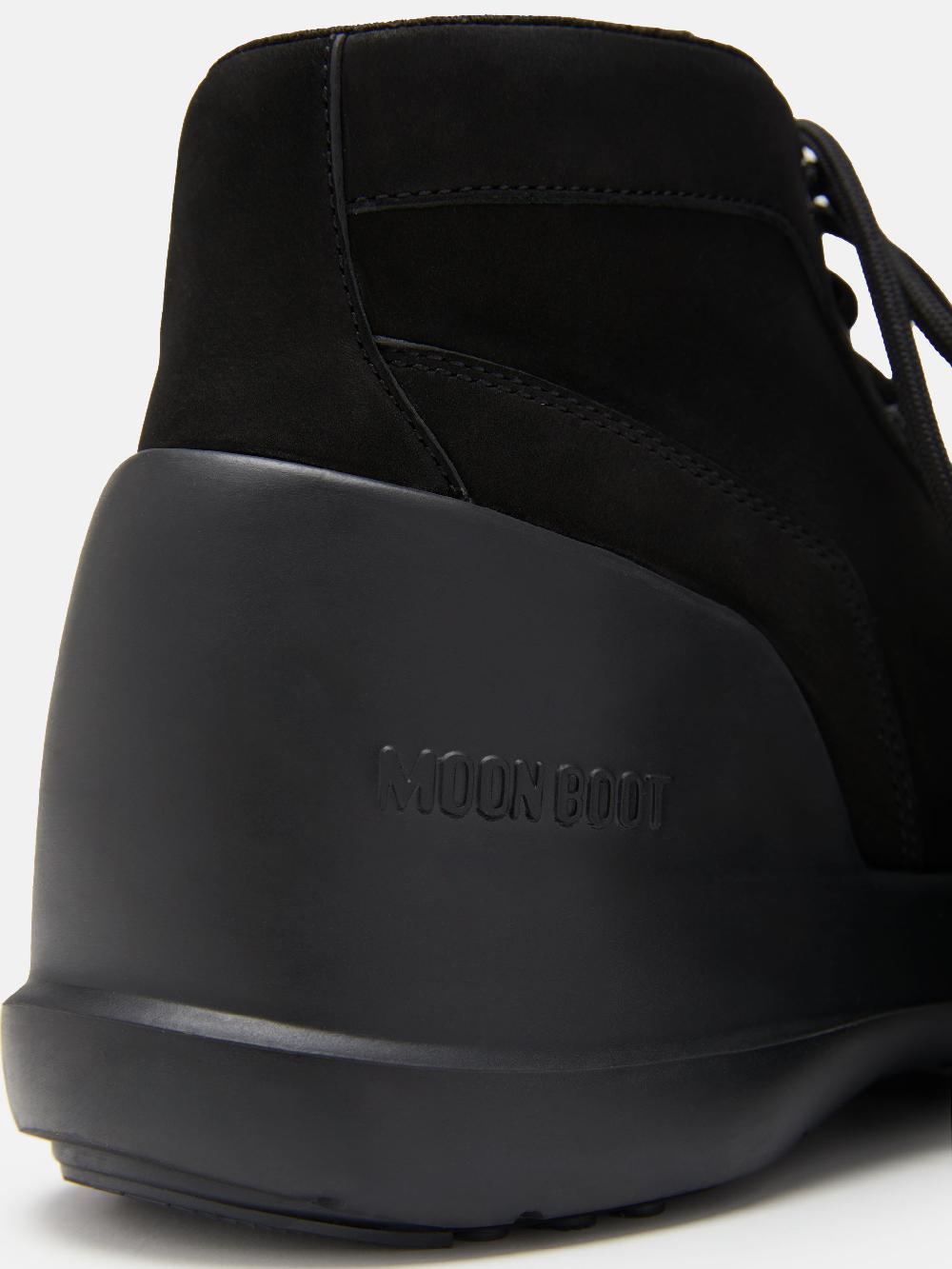 Moon Boot LUNA TREK MID NUBUCK NERO Pezzi Unici