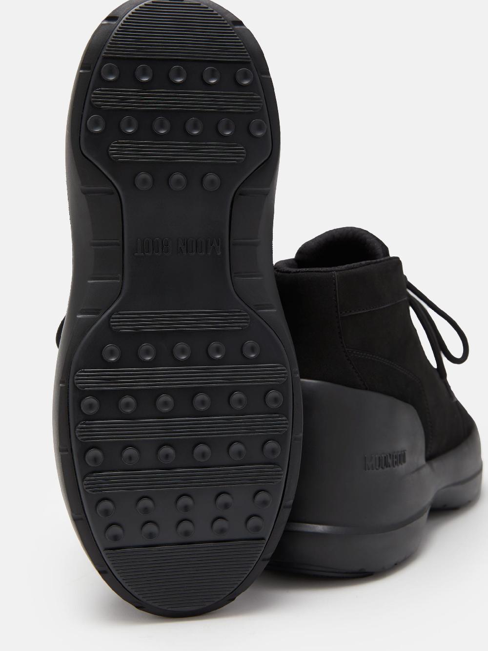 Moon Boot LUNA TREK MID NUBUCK NERO Pezzi Unici
