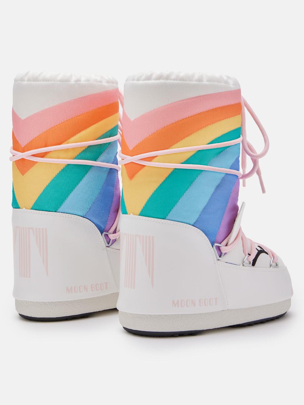 Moon Boot ICON JUNIOR UNICORN BIANCO Vendite Flash