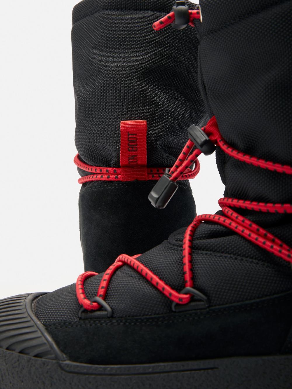 Moon Boot MTRACK POLAR CORDY NERO Vendita Calda