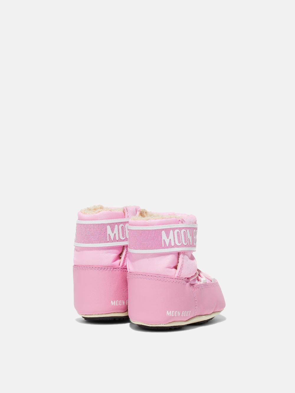 Moon Boot CRIB NYLON ROSA Vendita Economica