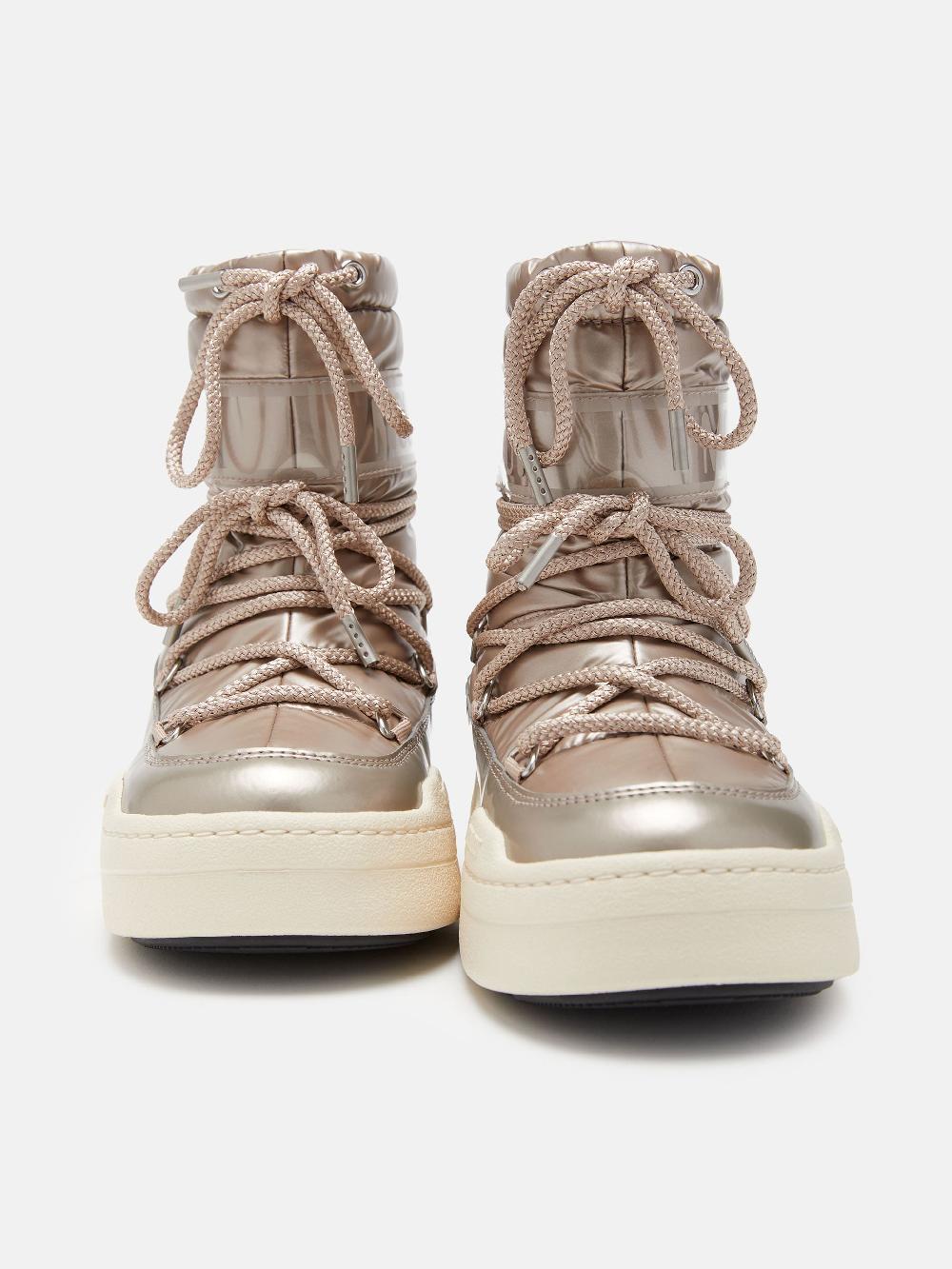 Moon Boot JUNIOR PARK BOOT COLOR ORO ROSA Saldi Di Fabbrica