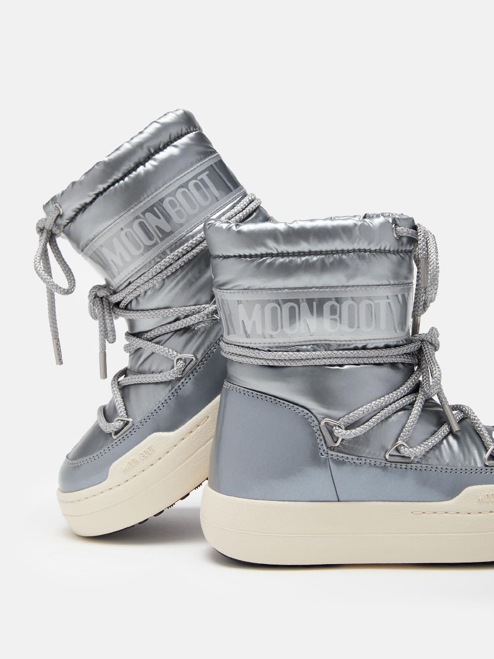 Moon Boot JUNIOR PARK BOOT COLOR ARGENTO Negozio
