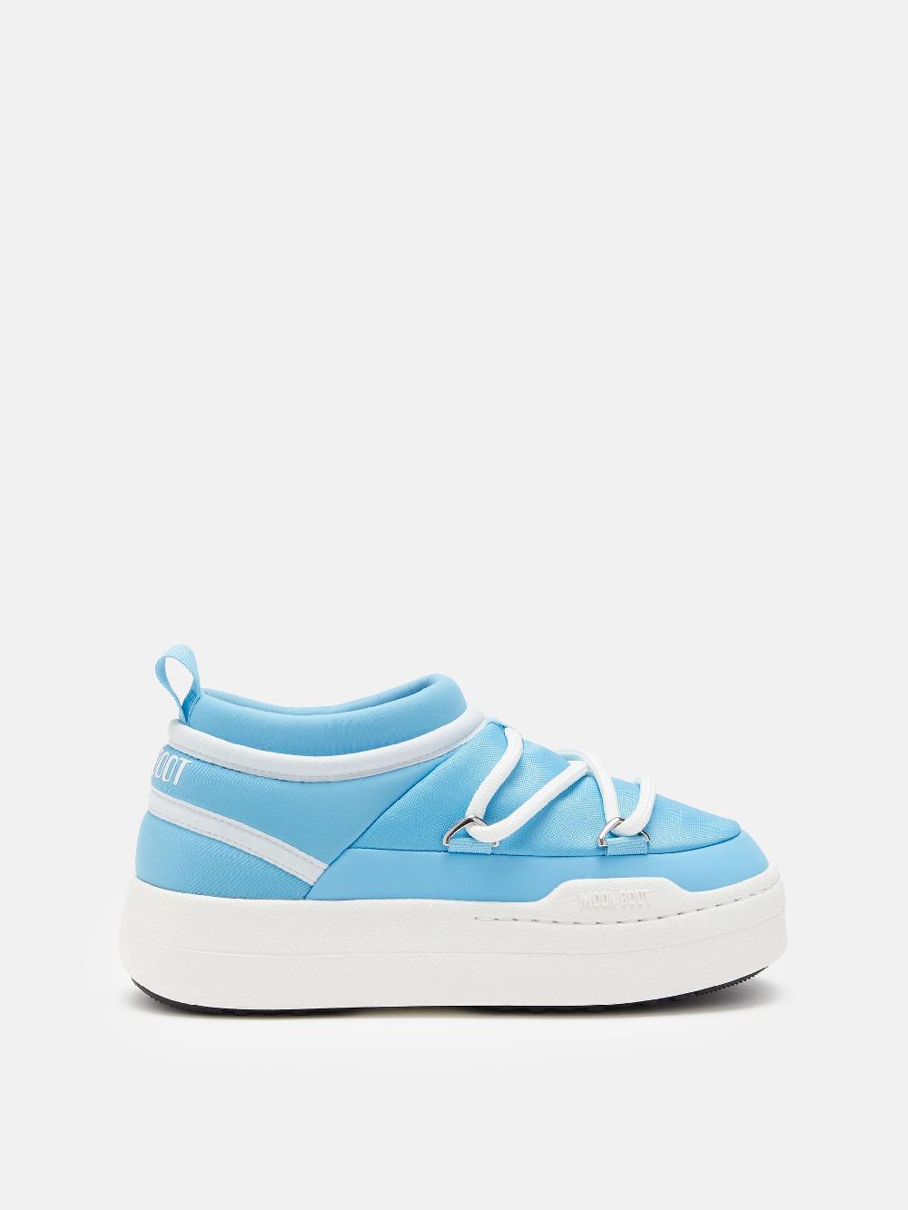 Moon Boot JUNIOR PARK SNEAKER ICON BLU