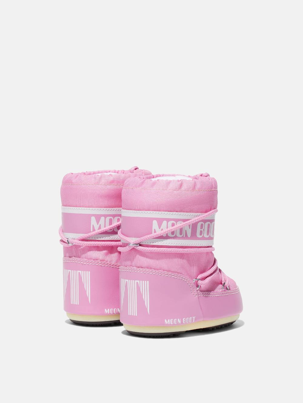 Moon Boot ICON MINI ROSA IN NYLON Italia