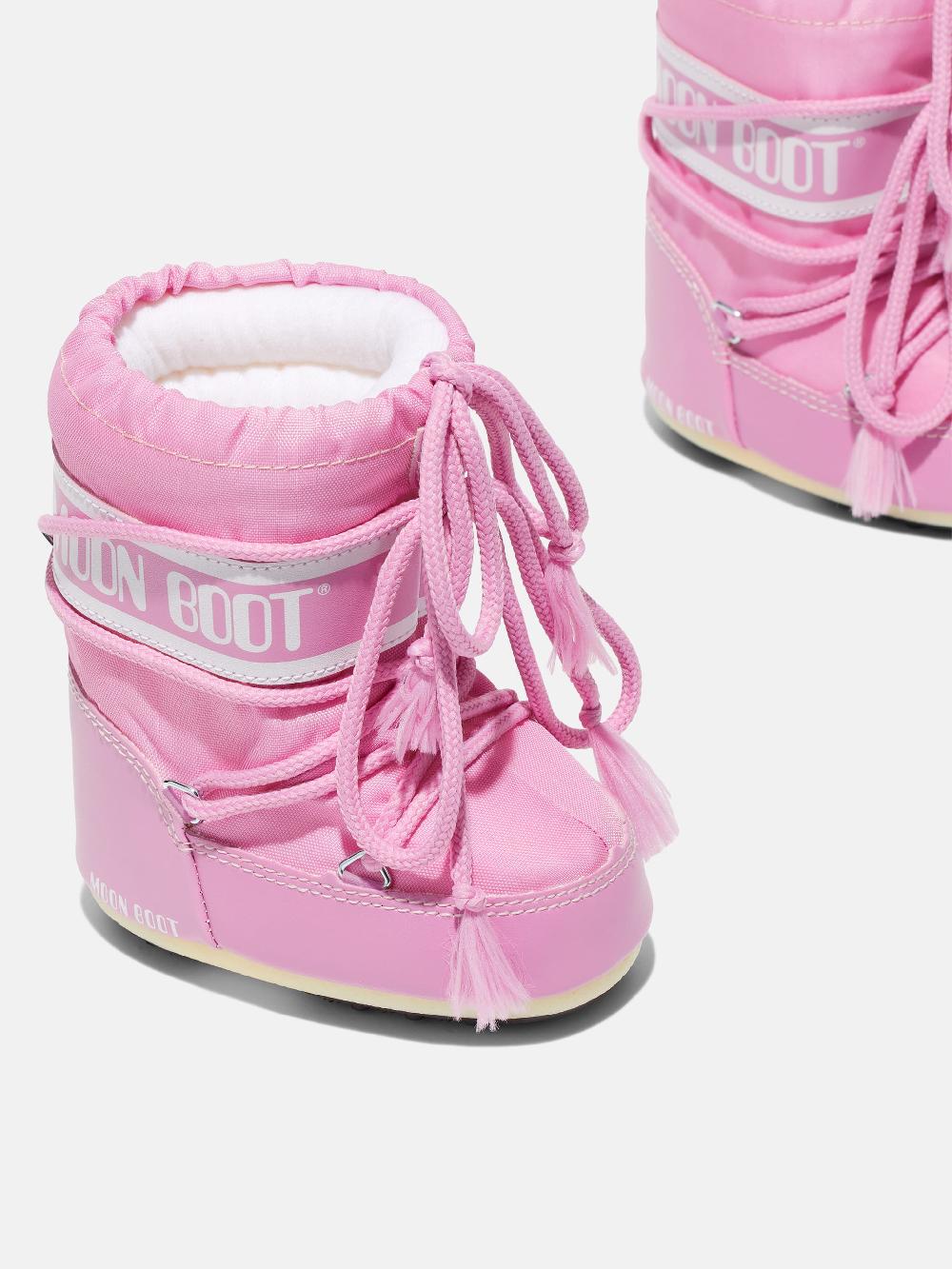 Moon Boot ICON MINI ROSA IN NYLON Italia